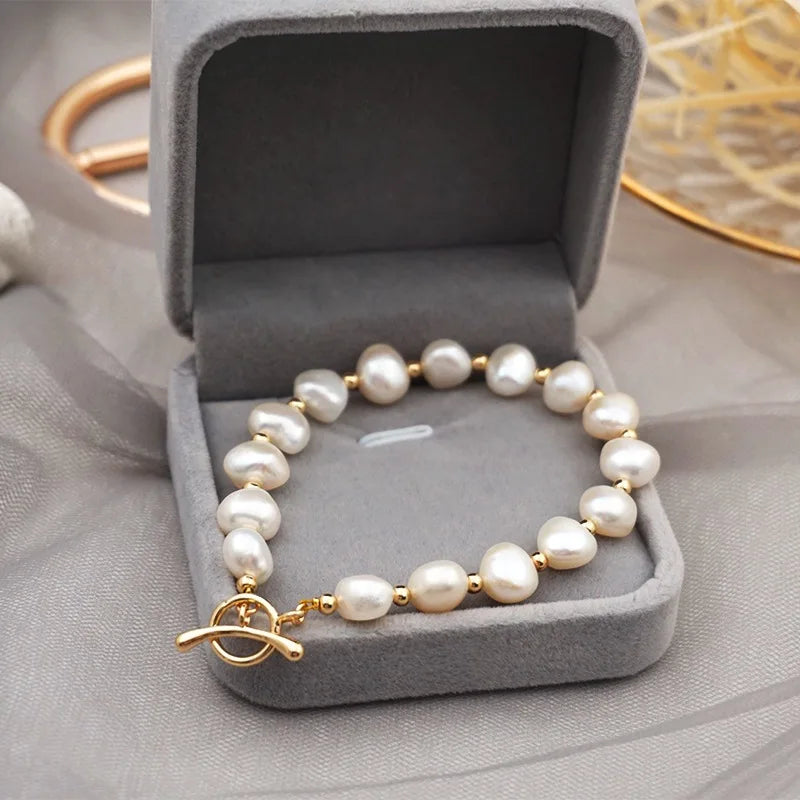 Pearl Gold Filled Bracelet
