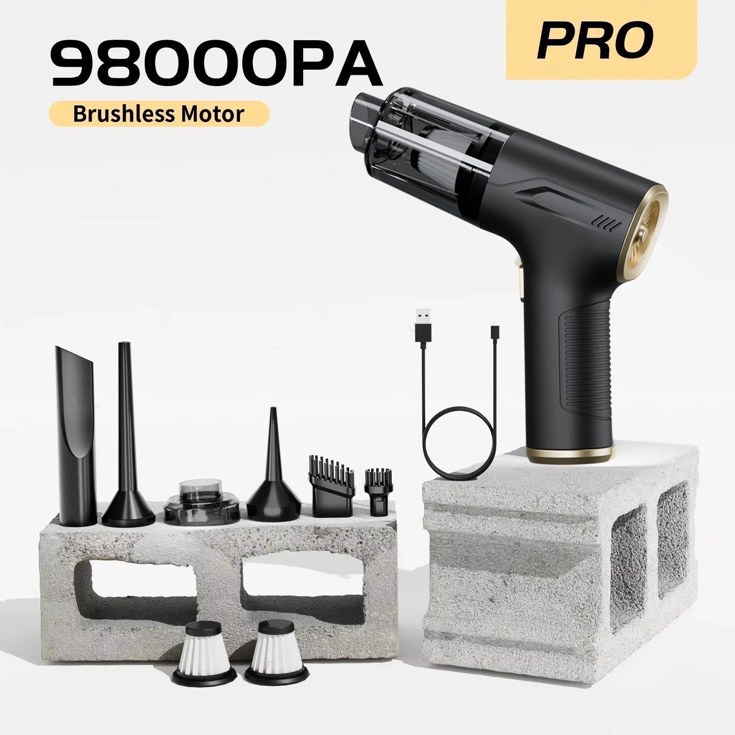 Car Wireless Portable Vacuum Cleaner