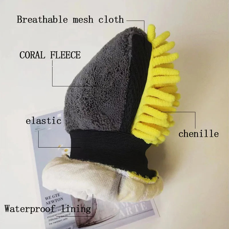 Microfiber Car Wash Mitts