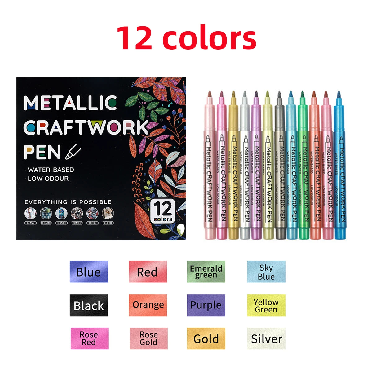Metallic Marker Pens