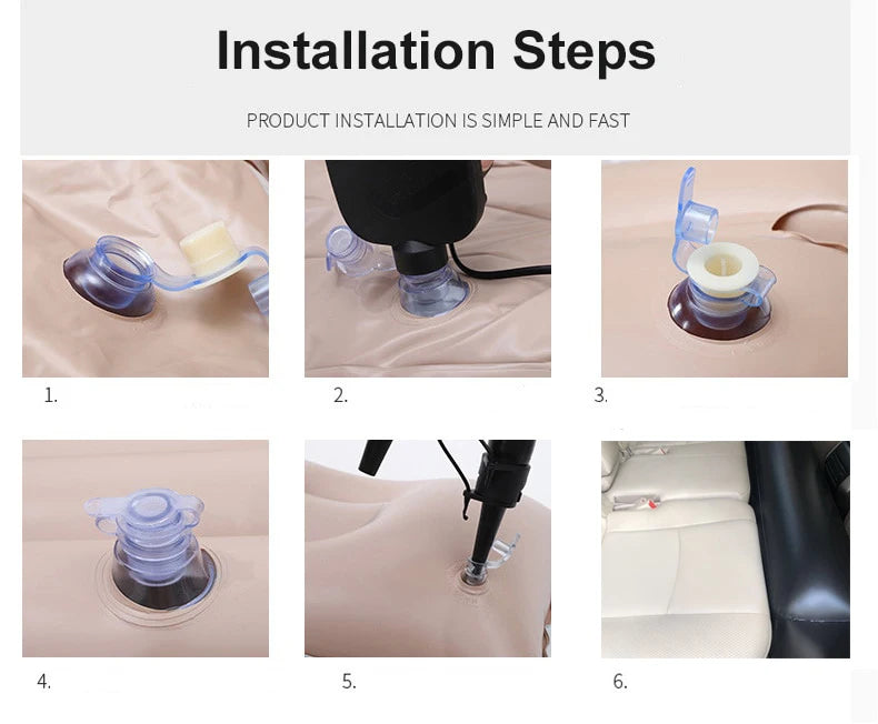 Car Travel Inflatable Mattress