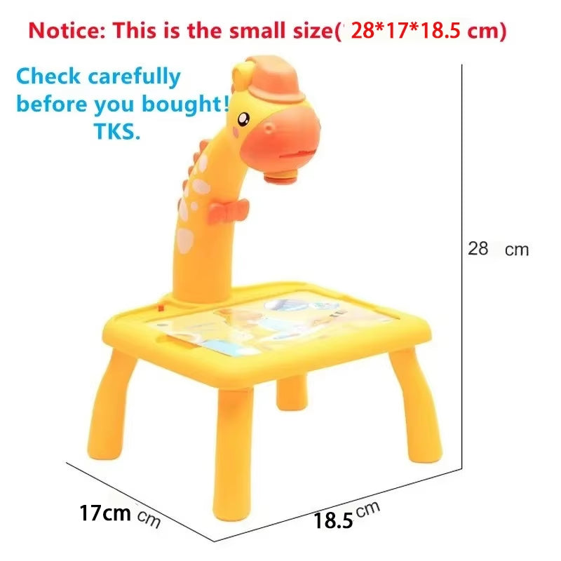Children's Led Drawing Projector Table
