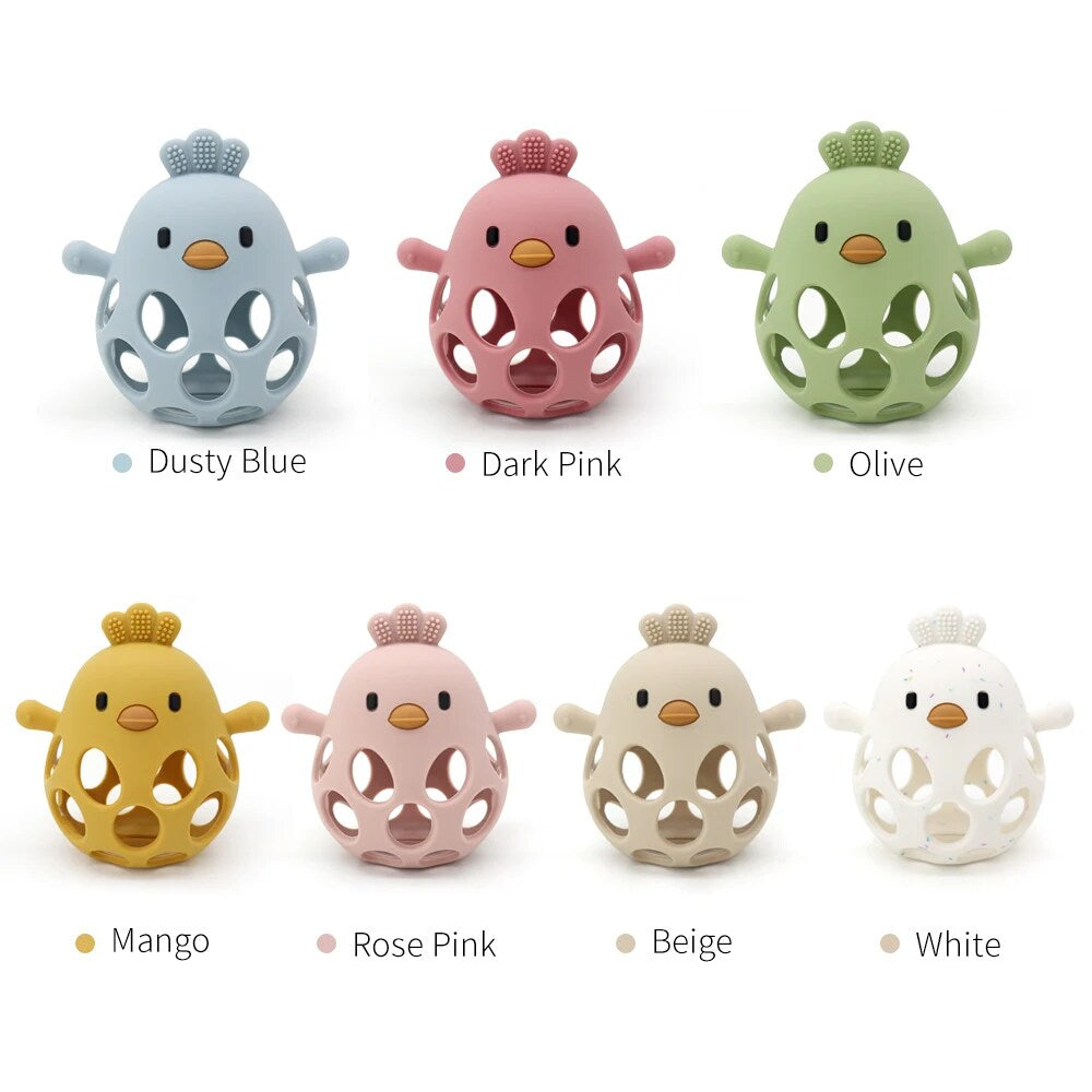  Baby Silicone Teether Toy