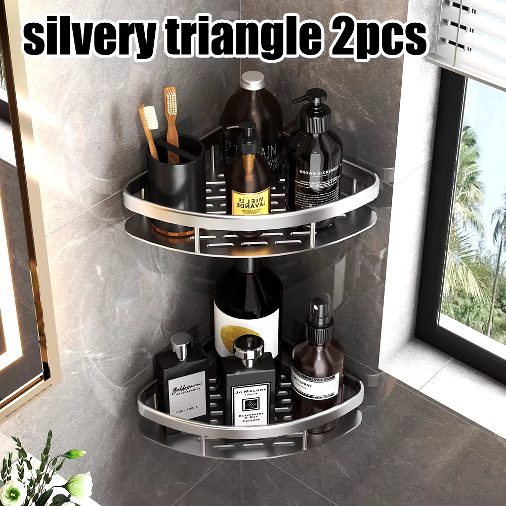 Bathroom Corner Wall Shelf 