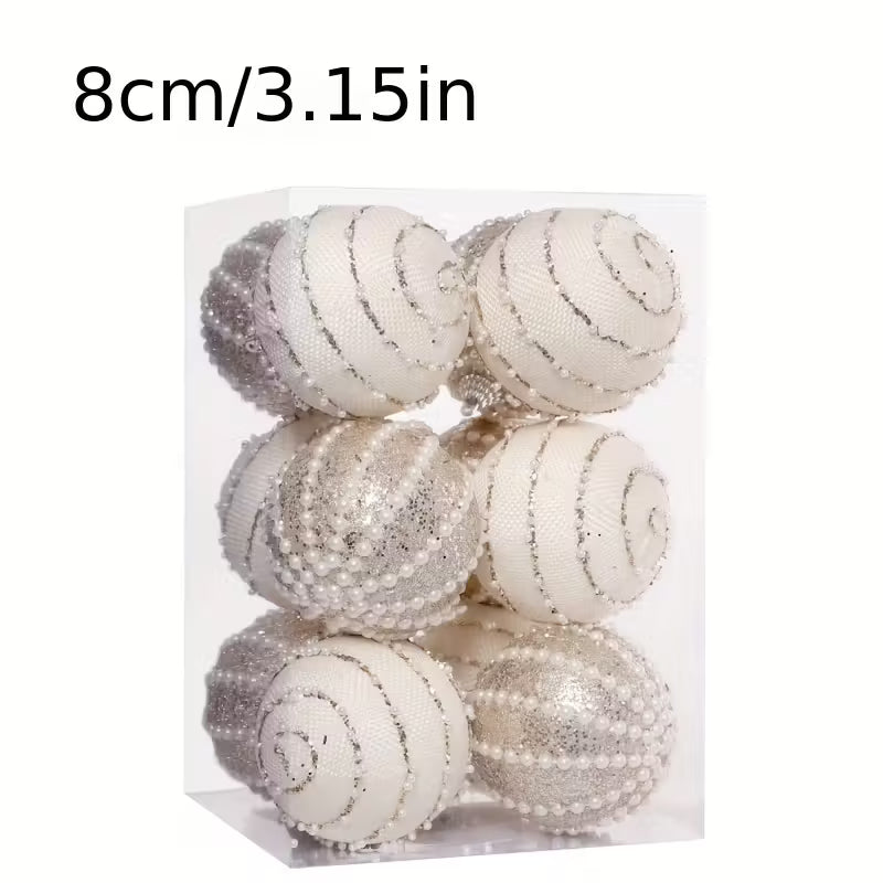 Handmade Bead Chain Christmas Bauble