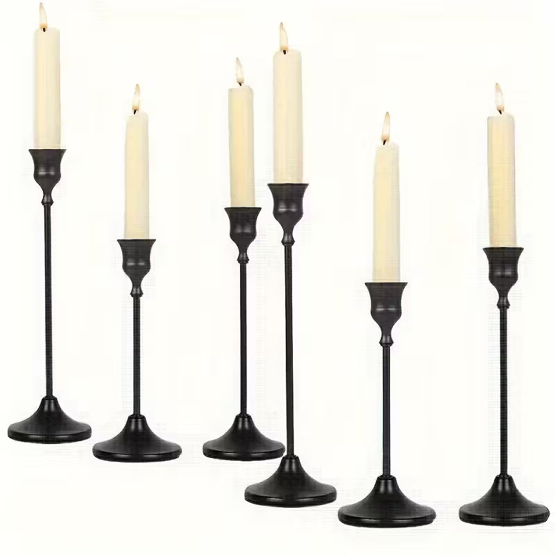 Golden Candle Holders