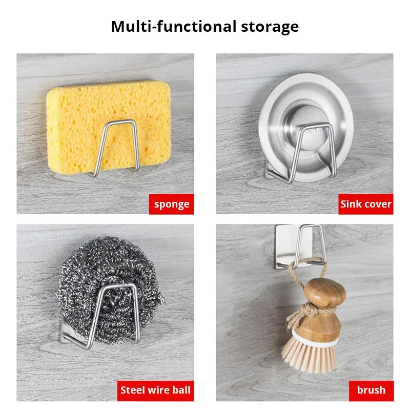 Stainless Steel Sink Sponge Rack 