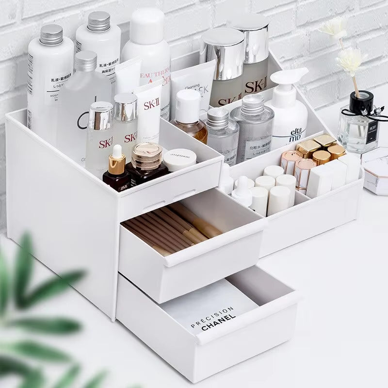  White Makeup Drawer 