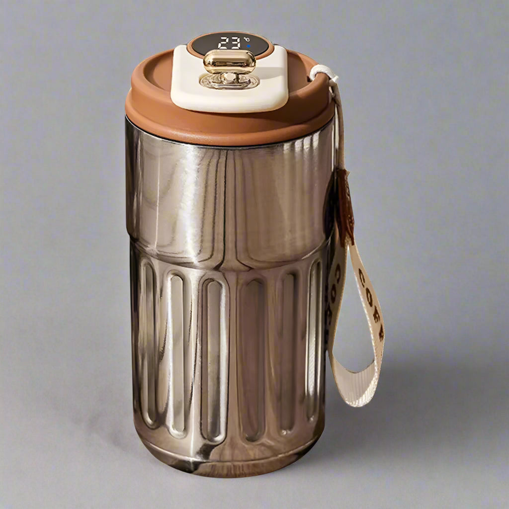 Smart Thermos Bottle LED Temperature Display Coffee Cup 316 Stainless Steel Tumbler Mug Portable Vacuum Flasks Thermoses