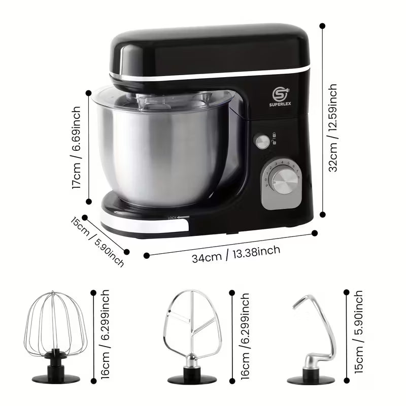 SUPERLEX 3-in-1 Stand Mixer