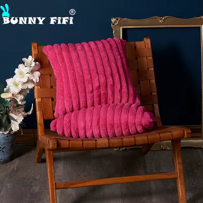 Double Sided Wide Edge Soft Cushion Covers 