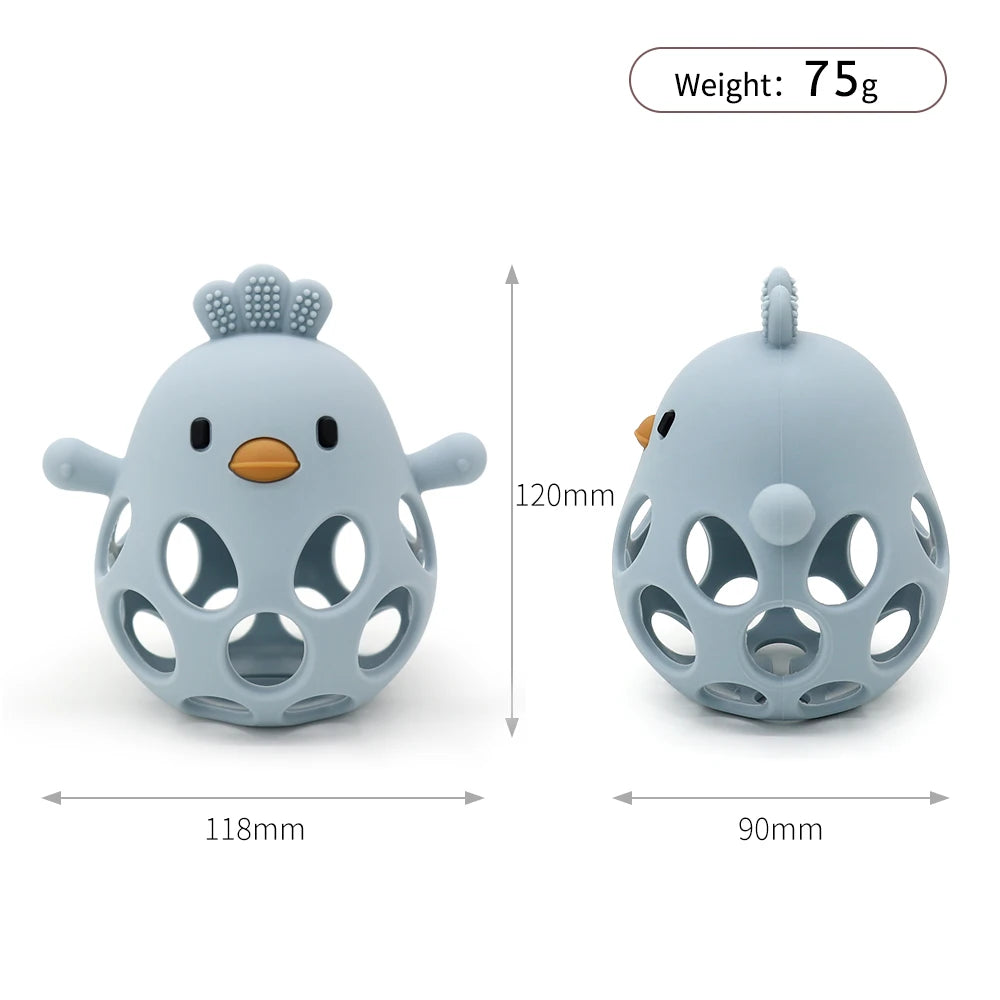  Baby Silicone Teether Toy