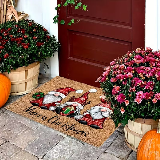Christmas Gnome Doormat