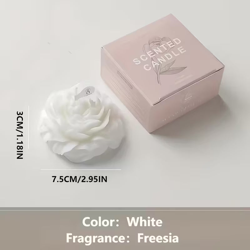 Peony Shaped Scented Candle
