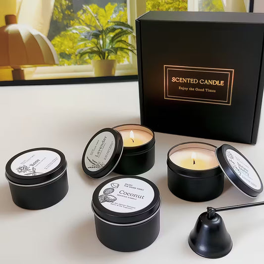 4-Piece Soy Wax Candle Gift Set