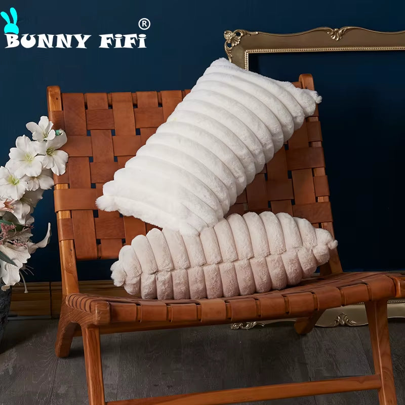 Double Sided Wide Edge Soft Cushion Covers 