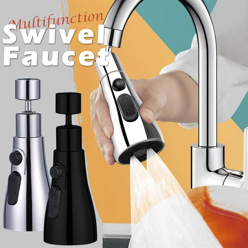 Universal 360° Rotate Kitchen Faucet Extender 