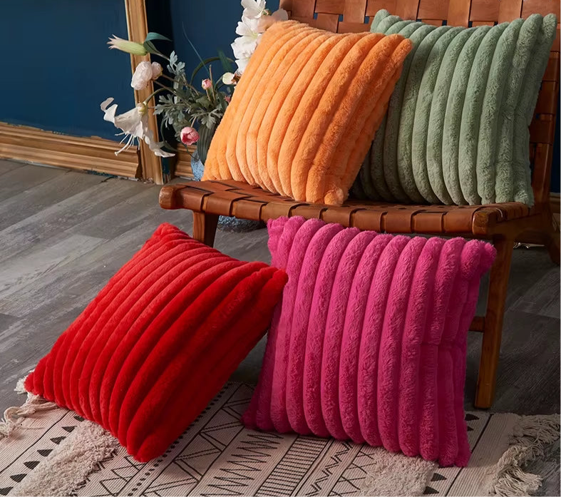 Double Sided Wide Edge Soft Cushion Covers