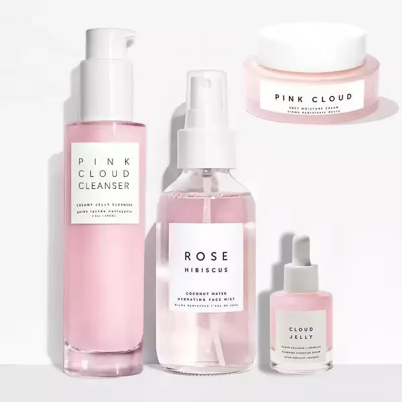 Pink Cloud Skincare Set