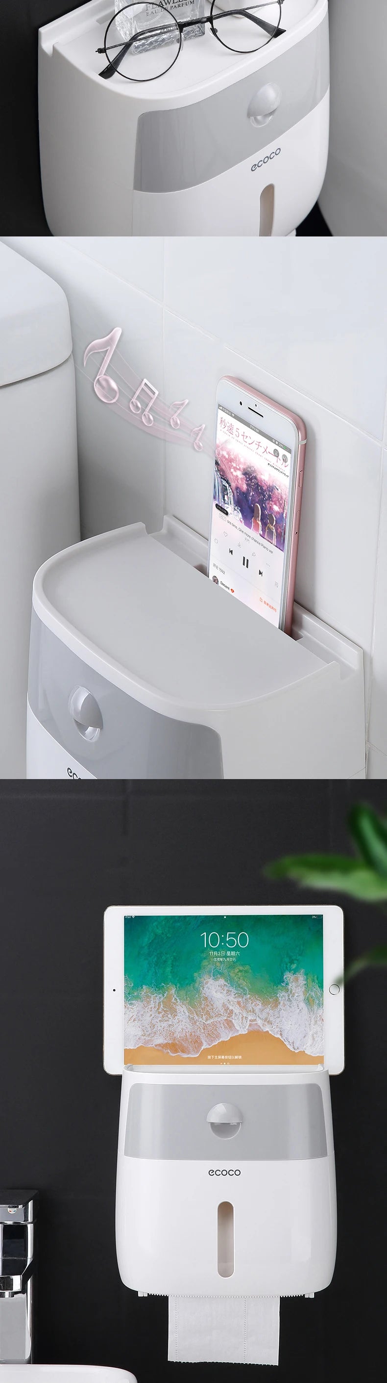 Waterproof Toilet Paper Holder