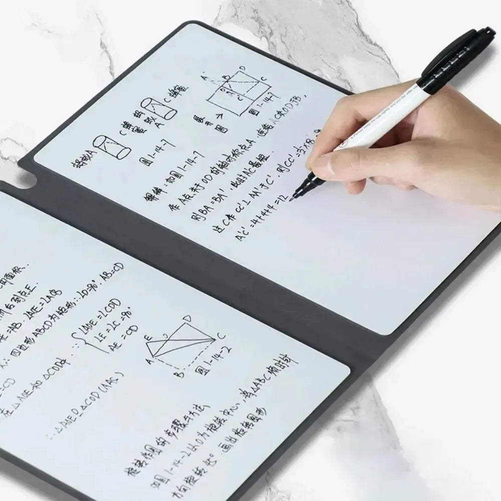 Reusable Whiteboard Notebook