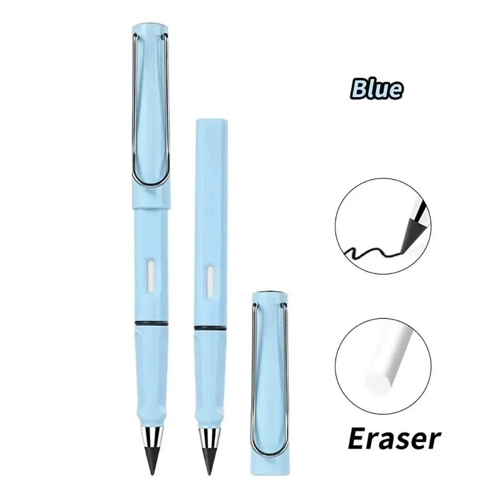 1Pc Eternal Pencil Unlimited Writing No Ink Pen Pencils For Writing Art Sketch Stationery Kawaii Pen School Supplies