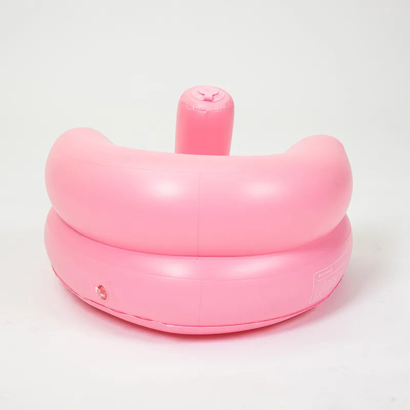 Baby Inflatable Seat Built in Air Pump Infant Back Support Sofa Chair for Sitting Up Portable Baby Shower Chair Floor Seater