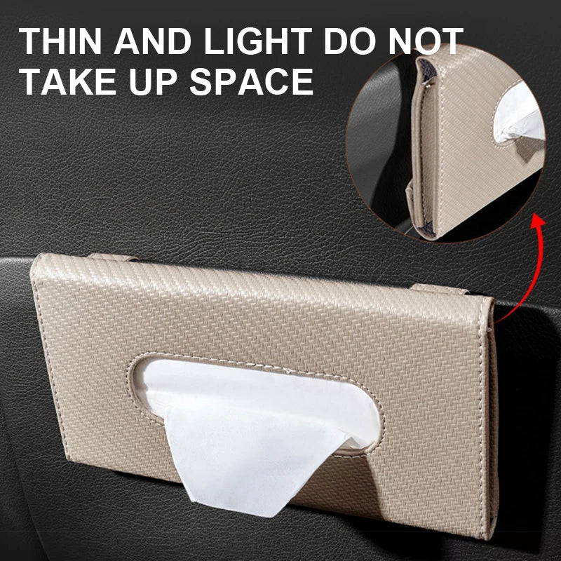 Car Sunshade Tissue Box