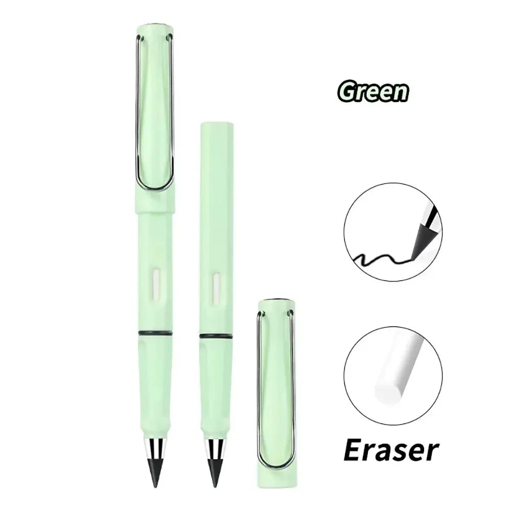 1Pc Eternal Pencil Unlimited Writing No Ink Pen Pencils For Writing Art Sketch Stationery Kawaii Pen School Supplies