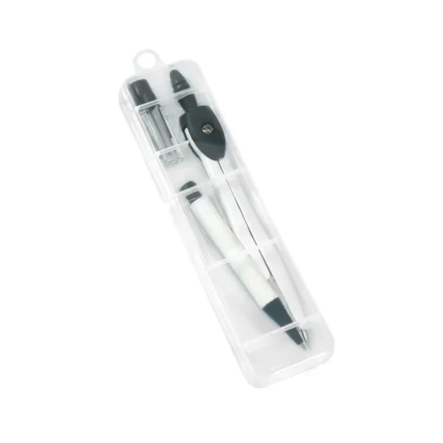 Brief Pratical Pfofessional Compass Set School Office Drawing Maths Geometry Learning Tools Students Gift Prizes
