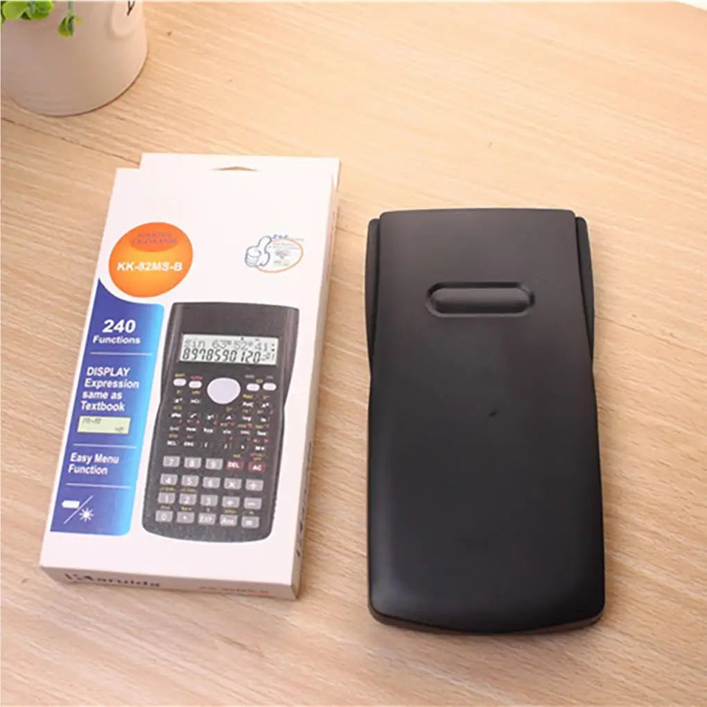Scientific Calculator Calculation Device Multifunctional Office Accessories Outdoor Dustproof Lid Design Calculation Device