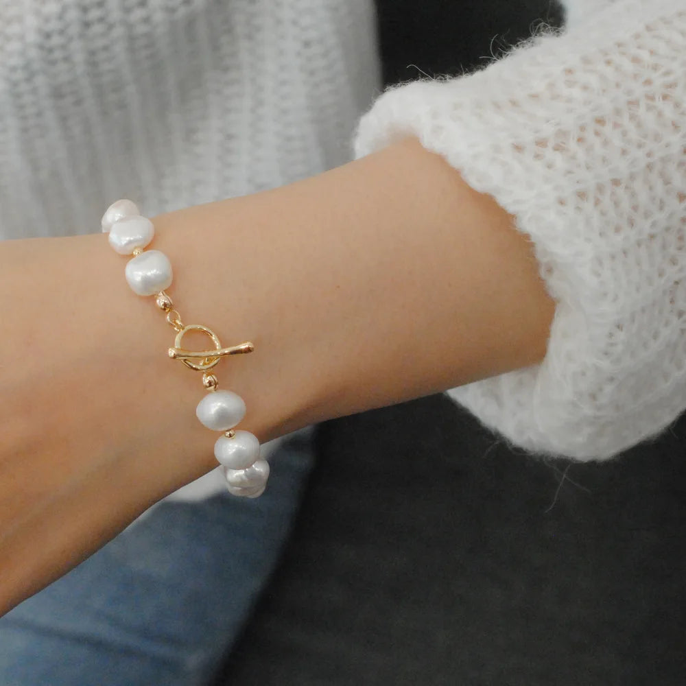 Pearl Gold Filled Bracelet