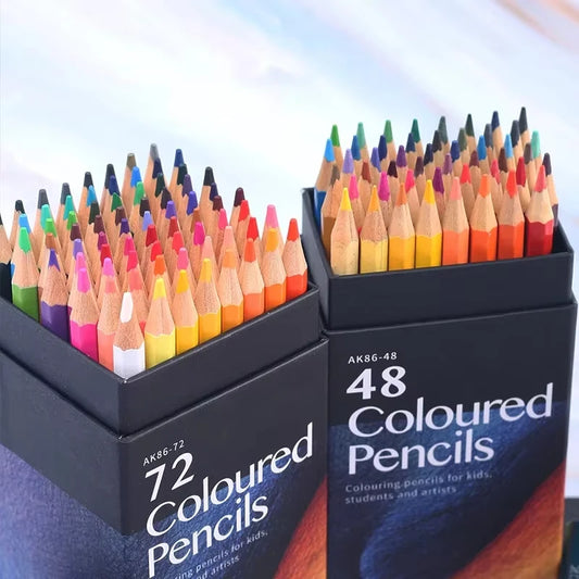 Wooden Coloured Pencils Set