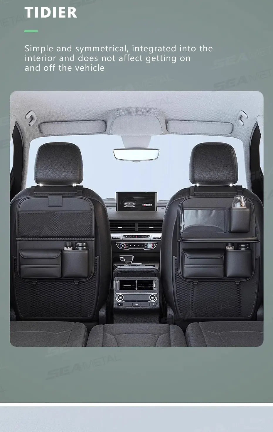 8-in-1 Car Seat Storage Bag