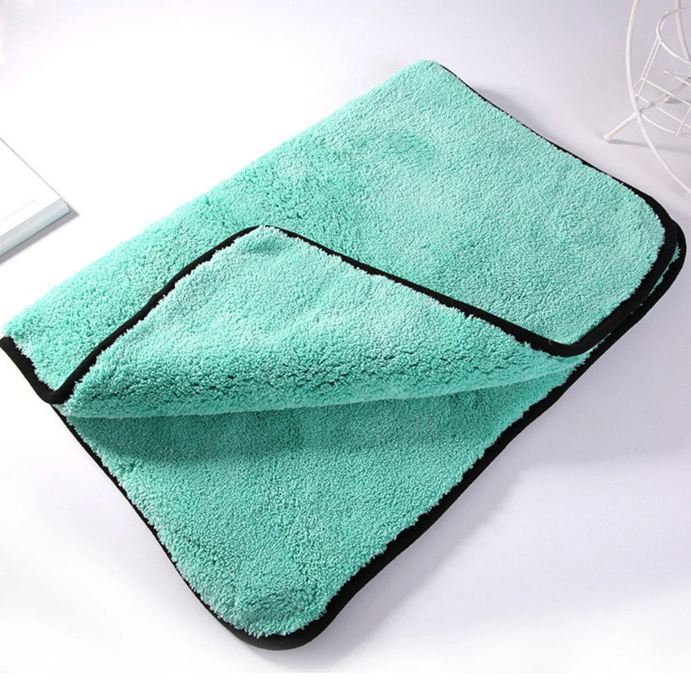 Car Coral Velvet Towel