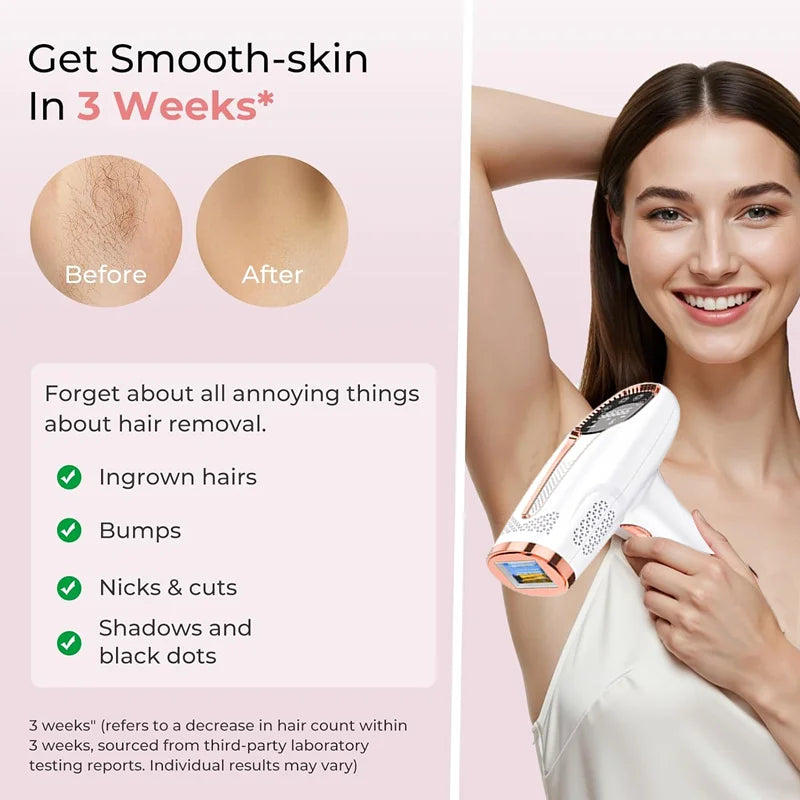 Permanent IPL Laser Epilator Women's Depilators Facial Shaving Hair Cutting Machine Men's Razor Shaver Mower  Laser Hair Removal