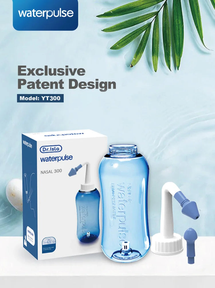 Dr.isla 300ML Nose Wash Cleaner Nasal Irrigator Rinse Bottle Nose Protector Avoid Allergic Rhinitis Adults Children Neti Pot