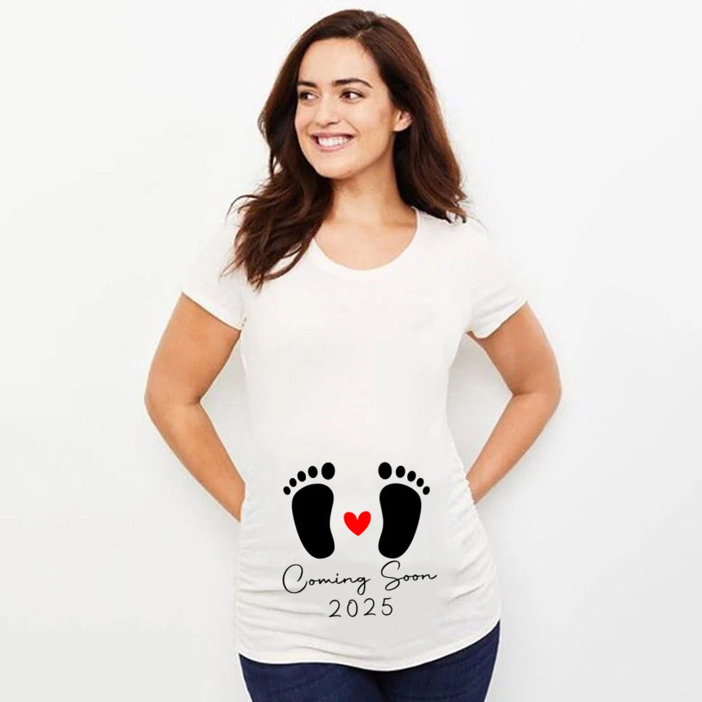 Baby Loading 2025 Maternity T-Shirt
