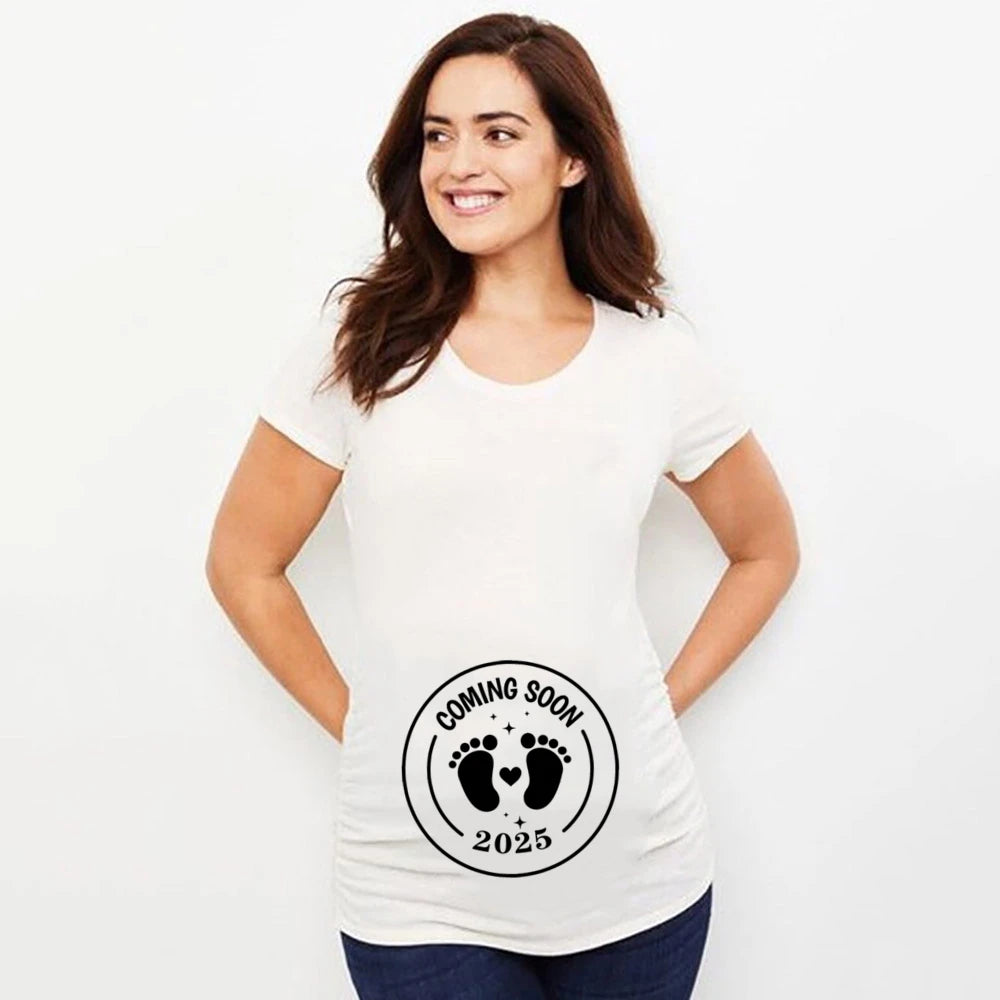 Baby Loading 2025 Maternity T-Shirt
