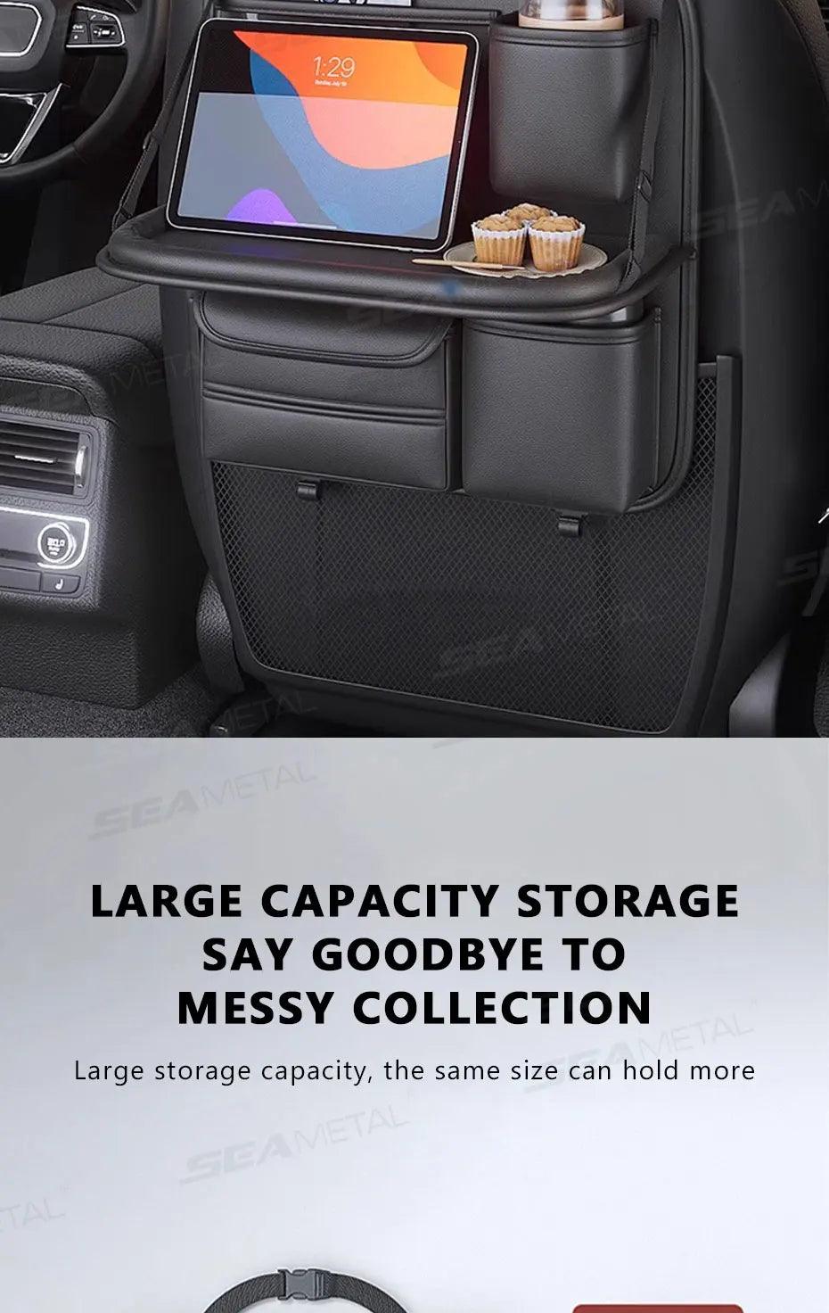 8-in-1 Car Seat Storage Bag