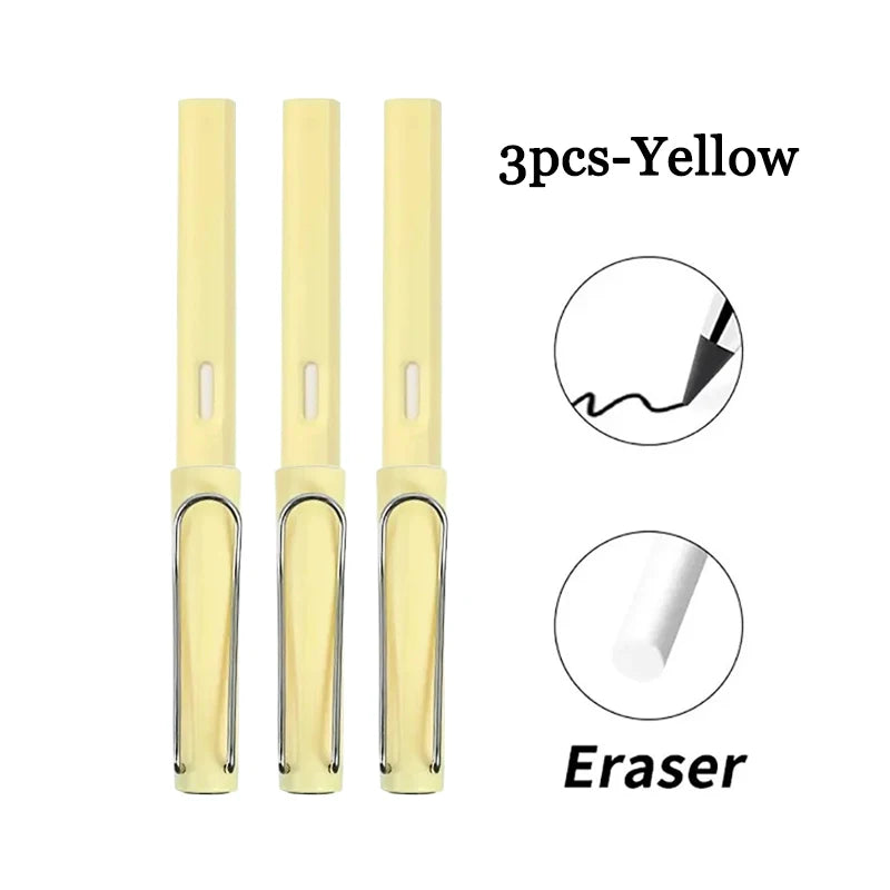1Pc Eternal Pencil Unlimited Writing No Ink Pen Pencils For Writing Art Sketch Stationery Kawaii Pen School Supplies