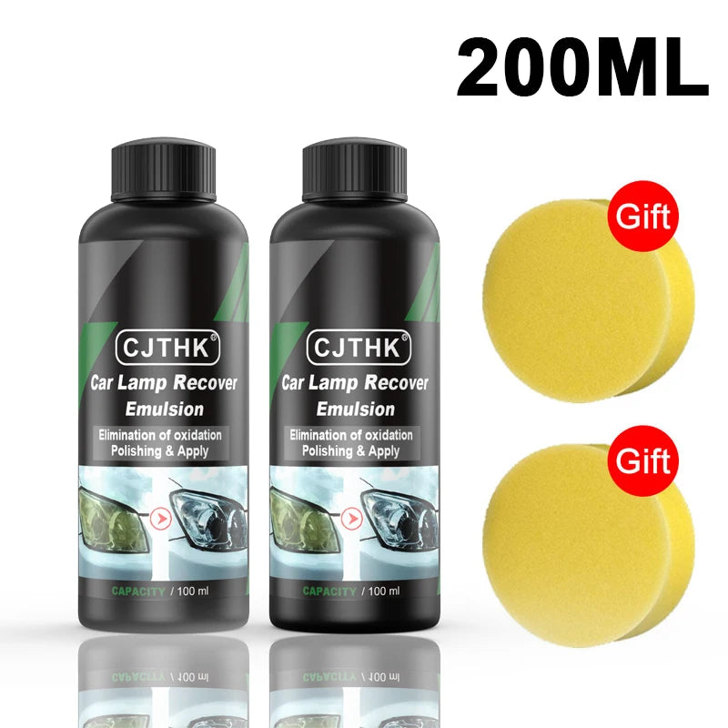 Headlight Restoration Polishing Kit
