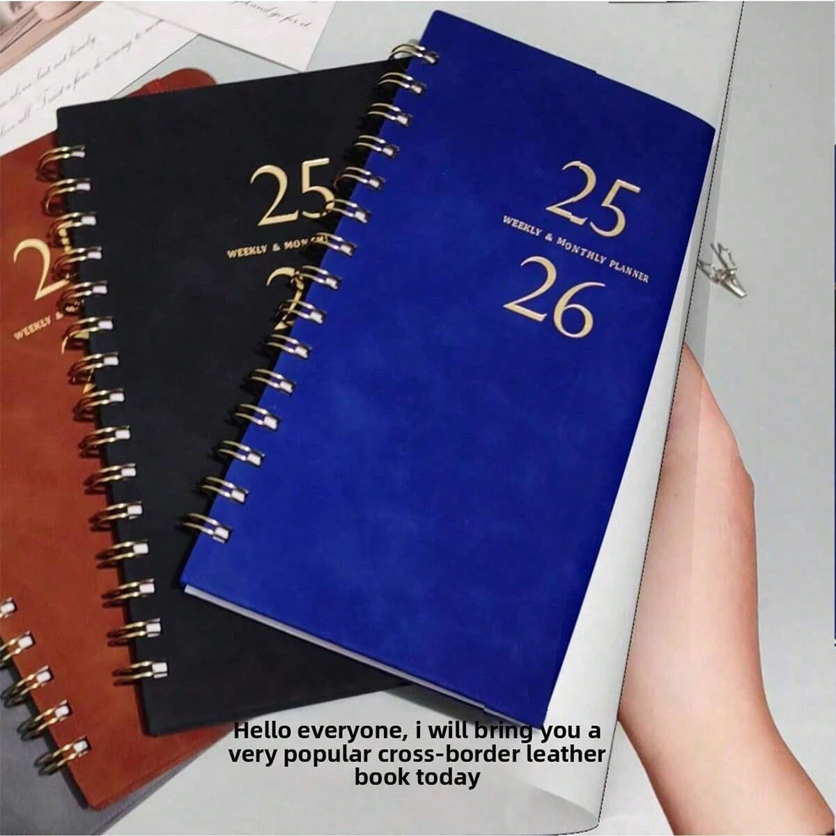2025 to 2026 Spiral Bound Notebooks