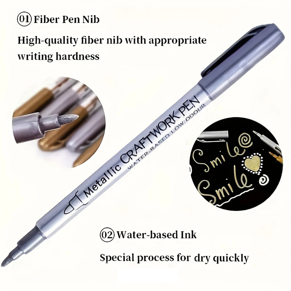 Metallic Marker Pens