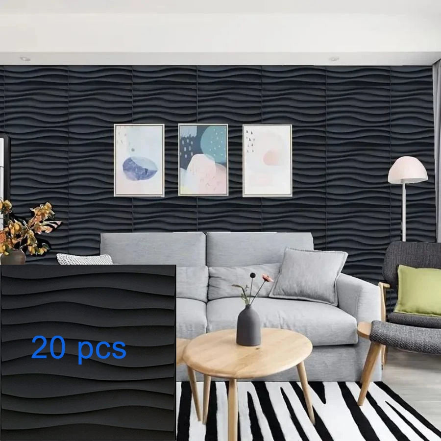 3D Textured Wall Panels for Indoor 