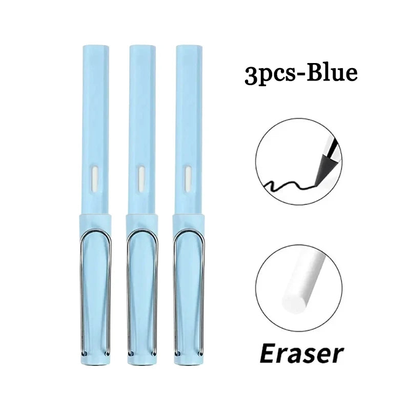 1Pc Eternal Pencil Unlimited Writing No Ink Pen Pencils For Writing Art Sketch Stationery Kawaii Pen School Supplies