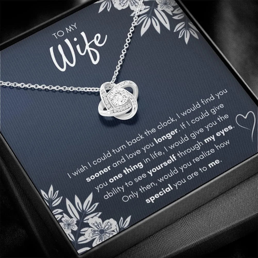 Sentimental To My Mom Necklace - Perfect Mom Gift From Daughter for Birthday, Mother's Day, Christmas - Show Your Love