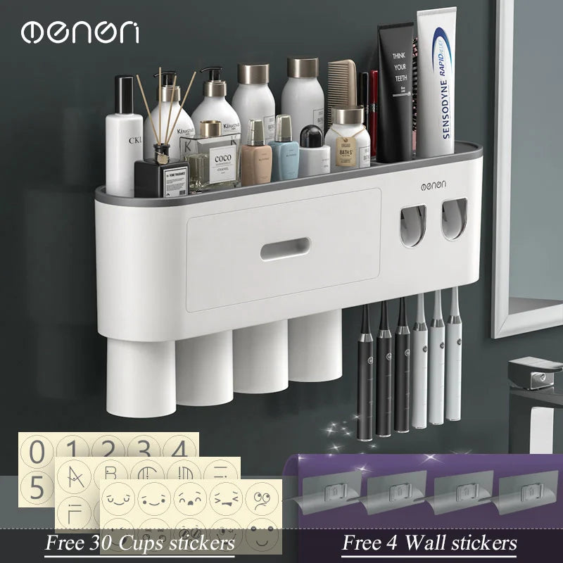 Bathroom organiser shelf