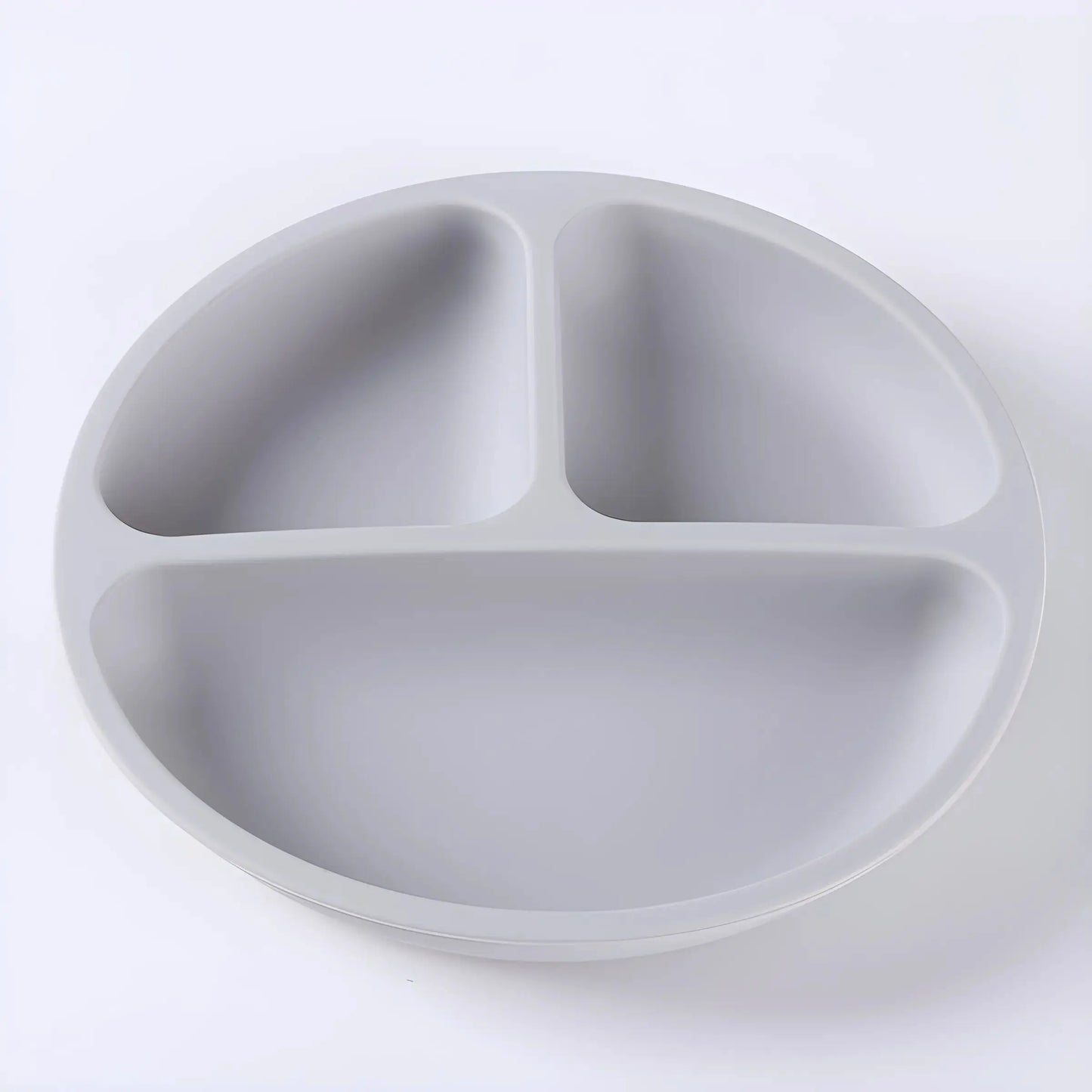 Silicone Tableware Children's Dinner Plate Separate Dinner Plate Auxiliary Food Training Tableware Set Snack Bowl