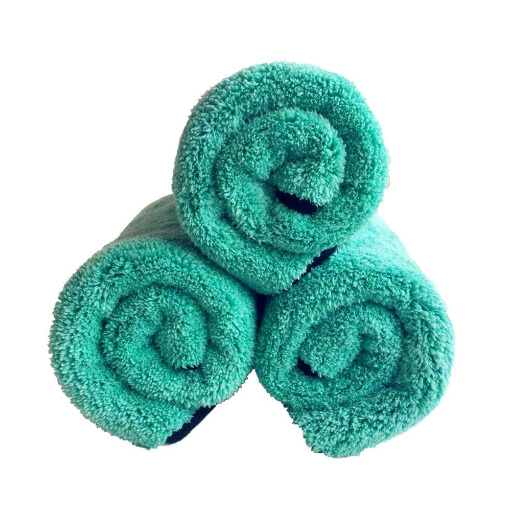 Car Coral Velvet Towel